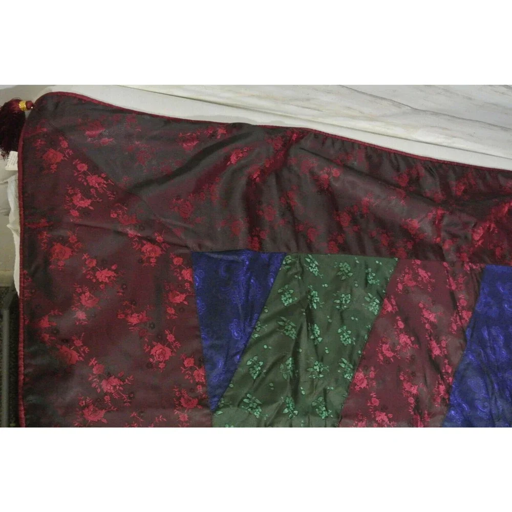 Vtg. $79.99 Pier 1 Imports RAYON Wall Hanging Tapestry Throw 50
